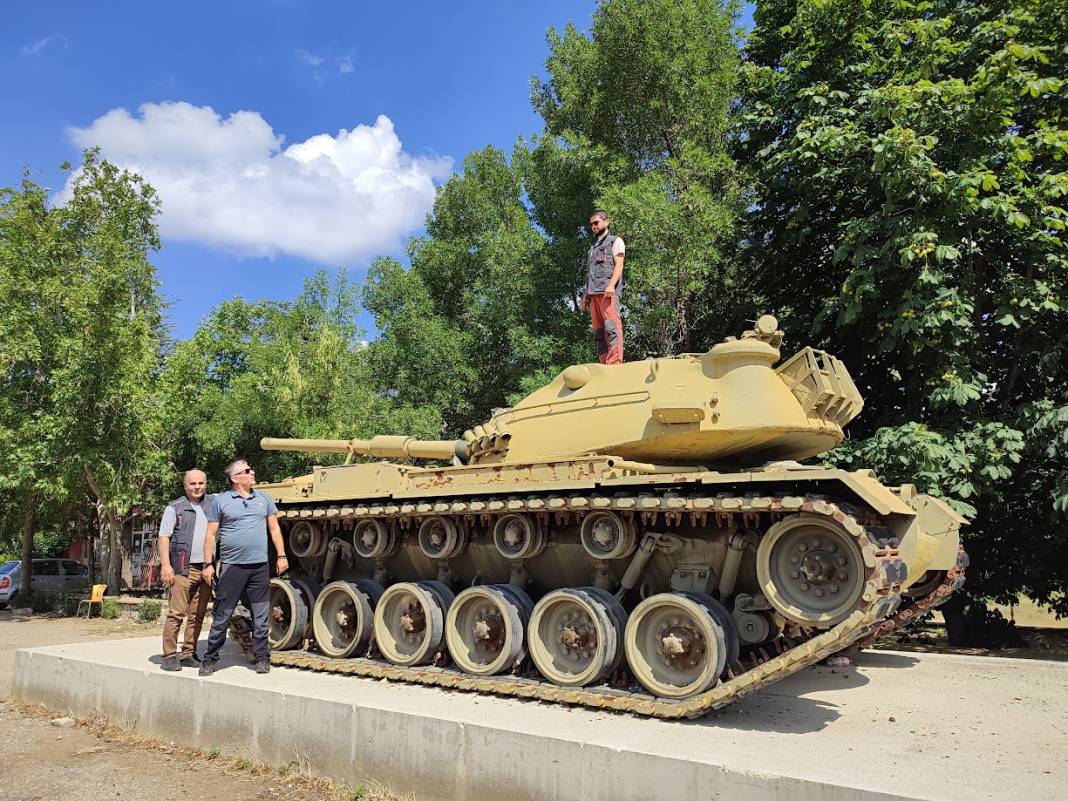 Konya’nın Şehitler Diyarı Mahallesindeki tank gurur kaynağı 6